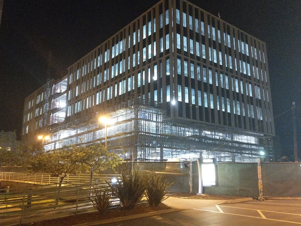 Progress on the new IMOB, future home of El Camino Women's Medical Group